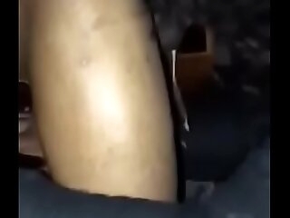 hungry ebony stepmom spry on a fat malicious cock gobbles it all