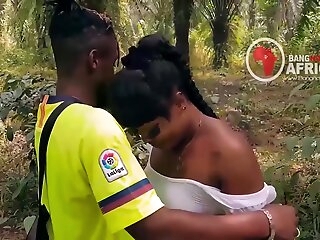 Bangnolly Africa - Village Slay Queen got fucked by an evil uncle oga profitability after she was cought having sex with her bestie wizzy profitability approximately the bush