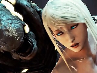 samus fucked apart from a huge monster cock