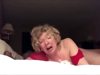 Old couple gets down on rolling in money